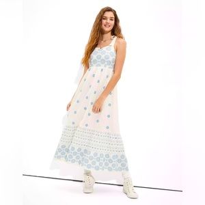 American eagle tie strap floral dress